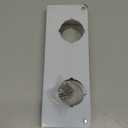 Lock and Door Reinforcer, Reinforce and Repair Doors, Add Extra Security to your Home, Door Knob/Deadbolt Cover Plate- 5-1/2 In, 2-3/8 In Backset, 1-3/8 in Thickness, Stainless Steel Door Guard