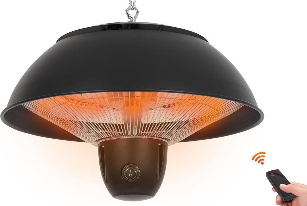 Hanging Patio Heater Model: ES10427US/CEH01 110-120V, 60HZ, 1500W, Black