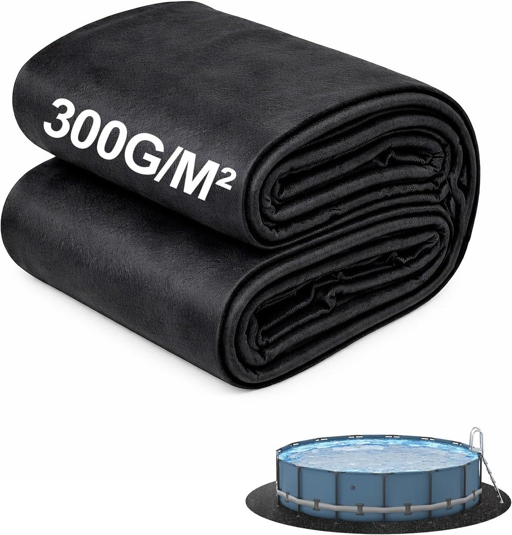Pool Pads for Above Ground Pool, 15' Seamless Comfort Underfoot