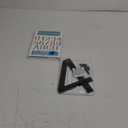 IVERRA 8 Inch Large Floating House Numbers, Black Modern House Number for Outside, Home Address Numbers for Outdoor Garage Gate Wall Street (4)