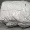 Bedsure Comforters Queen Size Duvet Insert, Quilted Down Alternative Comforter, Ultra Soft Lightweight Comforter Blanket for Bed, with 8 Tabs, Machine Washable, 88x88 in, White