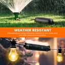 2 x QUOBAS 2 Pack Small Outdoor Extension Cord Cover, Waterproof Electrical Box for Outdoor Outlets, Plugs, Holiday Christmas Lights, Power ToolsBlack