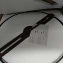 24 Inch Large Wall Clock for Living Room, Modern Silent Non Ticking Battery Operated Big Clock, Rustic Minimalist Wood Metal Frame Decorative Wall Clocks for Office, Bedroom, Kitchen