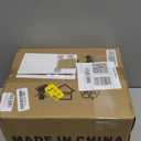 TLOLGT Vintage Brass Wall Sconce Bronze Bathroom Wall Light Made of Electroplated Copper Body and Pressed Patterned Glass Retro Vanity Lights for Bedroom, Doorway, Hallway