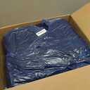 LANE LINEN 100% Organic Cotton Fully Elasticized King Sheet Set, Low Pilling Fade Resistant Machine Washable Naturally Cooling King Bedding Set, Soft & Comfy Cotton Sheets - Navy