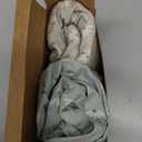 2-Pack Mini Crib Sheets Fitted - 38x26 Pack N Play Sheets for Pack and Play Mattress, Organic Cotton, Soft & Breathable Playard Bedding, Neutral Mini Toddler Bed Cover for Boys, Girls (Daisies)