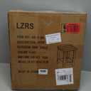 LZRS Adirondack Square Outdoor Side Table for Patio, Pool Composite Patio Table,HDPE End Tables for Backyard,Pool, Indoor Companion, Easy Maintenance & Weather Resistant(Sand)