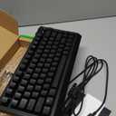 Razer BlackWidow V4 75% Mechanical Gaming Keyboard: Hot Swappable Design - Compact & Durable - Orange Tactile Switches - Chroma RGB - Roller & Media Keys - Wrist Rest Snap Tap - Black