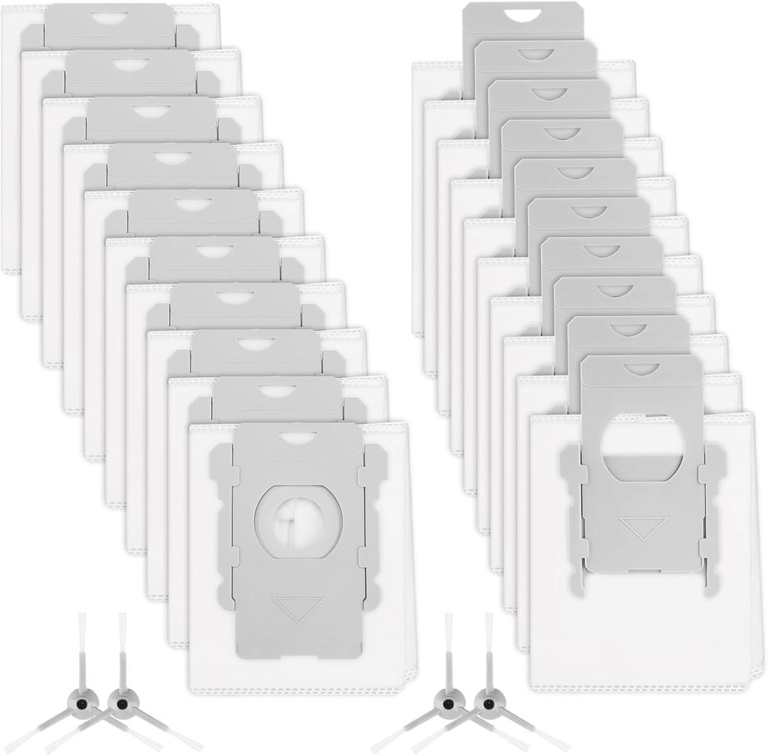 20 Pack High Capacity Vacuum Bags  Compatible with iRobot Roomba i & j Series, s9+ & Combo Models  Premium Replacement Dirt Disposal Bags for i7+, j7+, s9+, and More