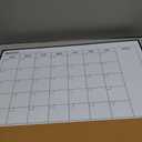 Lincia Magnetic to Do List Whiteboard for Wall 24" x 18" Large Weekly Dry Erase Board, Hanging Double-Side White Board Calendar for Planning Drawing Memo Home Kitchen Office(Pleochroic)