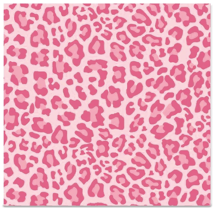 VIVIQUEN 24 Pack Pink Heart Pattern Double-Sided Paper, 12-inches Leopard Print Textured Scrapbook Paper Craft Paper Folded Flat for DIY Background Card Making Scrapbook Photo Album Decor