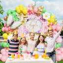 Fairy Wonderland Balloon Arch Garland Kit-158Pcs Green Pink Balloons with Butterfly Flower & Mushroom Foil Balloon for Girls Fairy Baby Shower Fairytale Spring Garden Tea Party Decorations