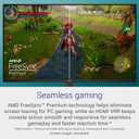 Dell 27 240Hz Gaming Monitor - SE2726HG - 27-inch FHD (1920x1080) 240Hz Display, in-Plane Switching (IPS) Technology, AMD FreeSync Premium, TV 3-Star, 2X HDMI, DisplayPort 1.4, Tilt