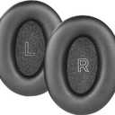 A30 Ear Pads Replacement Earpads Ear Cushion Cups Muffs Parts Cover Compatible with Bose A30 Aviation Headset. (Black)