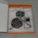 Safe Lock Replacement Electronic Safe Lock with Solenoid Lock & 2 Override Keys, Chrome Keypad High Security Fireproof Safe Box and More