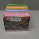 4-Pack 100 Piece Puzzles for Seniors Country Life Large Piece Puzzles for Seniors Puzzle Dementia Alzheimer's Products Activities for Elderly Adults Kids Puzzle for Kids Ages 6-8 8-10