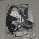 FUAMEY Dog Winter Jackets for Medium Dogs,Dog Coat with Harness Built in,Waterproof Dogs Snowsuits Warm Pet Jacket Zip Up Fleece Cold Weather Coats Reflective Puppy Vest with Pocket Black M (Medium(chest:21in))