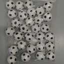 Xeehwb 30pcs Bouncy Balls,Soccer Bouncing Balls,High Bouncing Rubber Soccer Ball for Stress Relief,Multi-Item Party Favor Packs,Ball Games,Classroom Prizes,Stocking Stuffers(27mm)