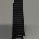 30MM Extra Wide Magnetic Leather Band Compatible with Apple Watch 42mm 44mm 45mm 49mm, Replacement Leather Link Strap for IWatch