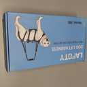 Dog Lift Harness for Large Male Dogs, 2-in-1 Detachable Support Harness, Full Body Carrying with 4 Handles, Dog Sling for Large Dogs Hind Leg Support(Black, X-Large)