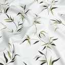 Chanasya Premium Printed King Bed Sheet Set 4-Piece - Soft Lattice Bamboo Print - 1 Flat Sheet 1 Fitted Sheet and 2 Pillowcases - Wrinkle Resistant Microfiber Sheets - Creme - King