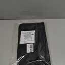 Wheelchair Bag, Walker Bag, Armrest Organizer Pouch with Cup Holder, Reflective Strip, Accessories for Most Wheelchairs, Walkers, Rollators (Black)