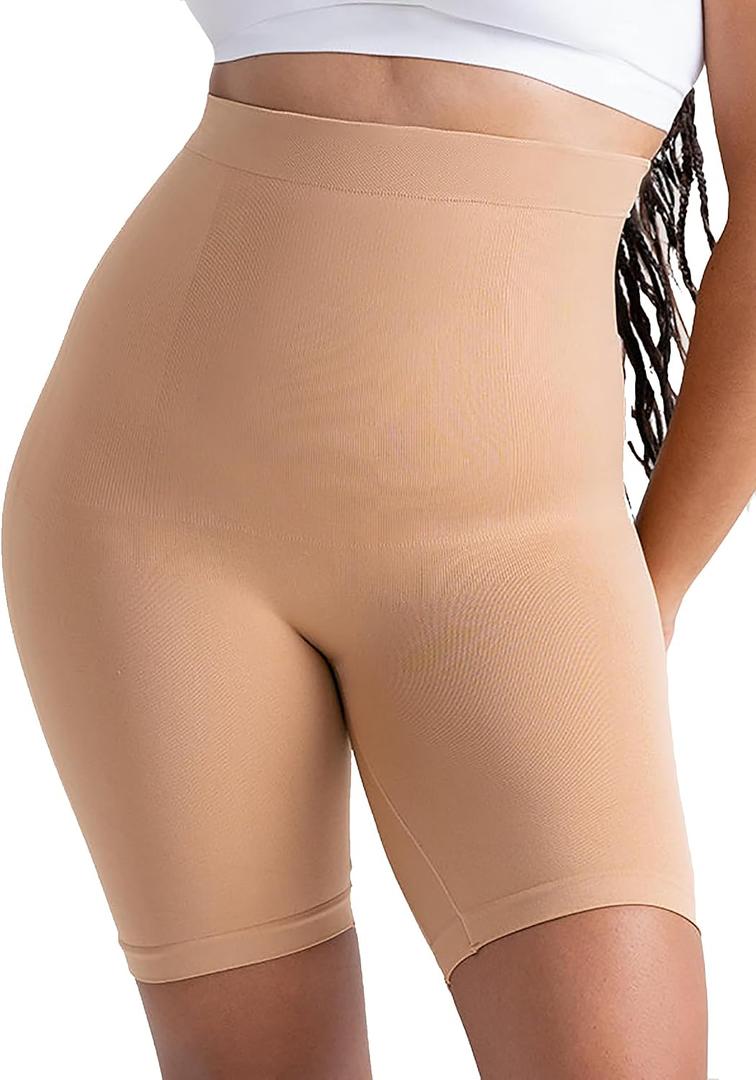SHAPERMINT Shapewear for Women - High-Waisted Shapewear Tummy Control Shorts, Thigh Slimmer, Underwear for Women, Size: X-Large-XX-Large