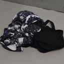 Modlily Surplice Tankini Swimsuits for Women, Two Piece Print Bathing Suit, Modest Coverage Tank Top with Board Shorts, XL