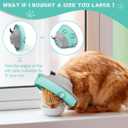 Cat Cone Collar Soft Elizabethan Collar for Surgery Recovery - Adjustable for Small and Large Cats Kittens to Stop Licking Size 5