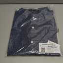 Amazon Essentials Men's Slim-Fit Short-Sleeve Poplin Shirt (Blue, XXXL)