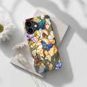 DorisMax for iPhone 17 Case Cute, Preppy Trendy Floral Design