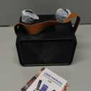 Karaoke Machine,Portable Bluetooth Speaker with 2 Wireless Microphone for Adults & Kids with LED Lights, Karaoke Microphone with PA System Supports USB/TF/AUX,Gift for Party (Black)