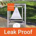 8 Gallon Code H Heavy Duty Trash Bags 1.2 Mil Heavy Duty | Reliable1st Compatible with simpleman Code H | White Drawstring (50 Count) 8 Gallon | 30-40 Liter