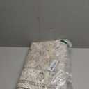 Washable 2x3 Entryway Area Rug - Neutral Kitchen Rug Runner Vintage Soft Floor Mat Non Slip Indoor Farmhouse Carpet for Bathroom Living Room Bedroom (2 X 3, Beige)