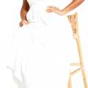 City Chic Ivy Dress (22 Plus, White)