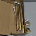 Closet Rods For Hanging Clothes, 17-52 Inch Adjustable Closet Rod, Stainless Steel Heavy Duty Closet Hanging Rod-Gold