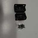 30 Pack 15 Pairs 3/8 inch Inset Cabinet Hinges Black,Self Closing 3/8" Cabinet Hinges Black Cupboard Hardware