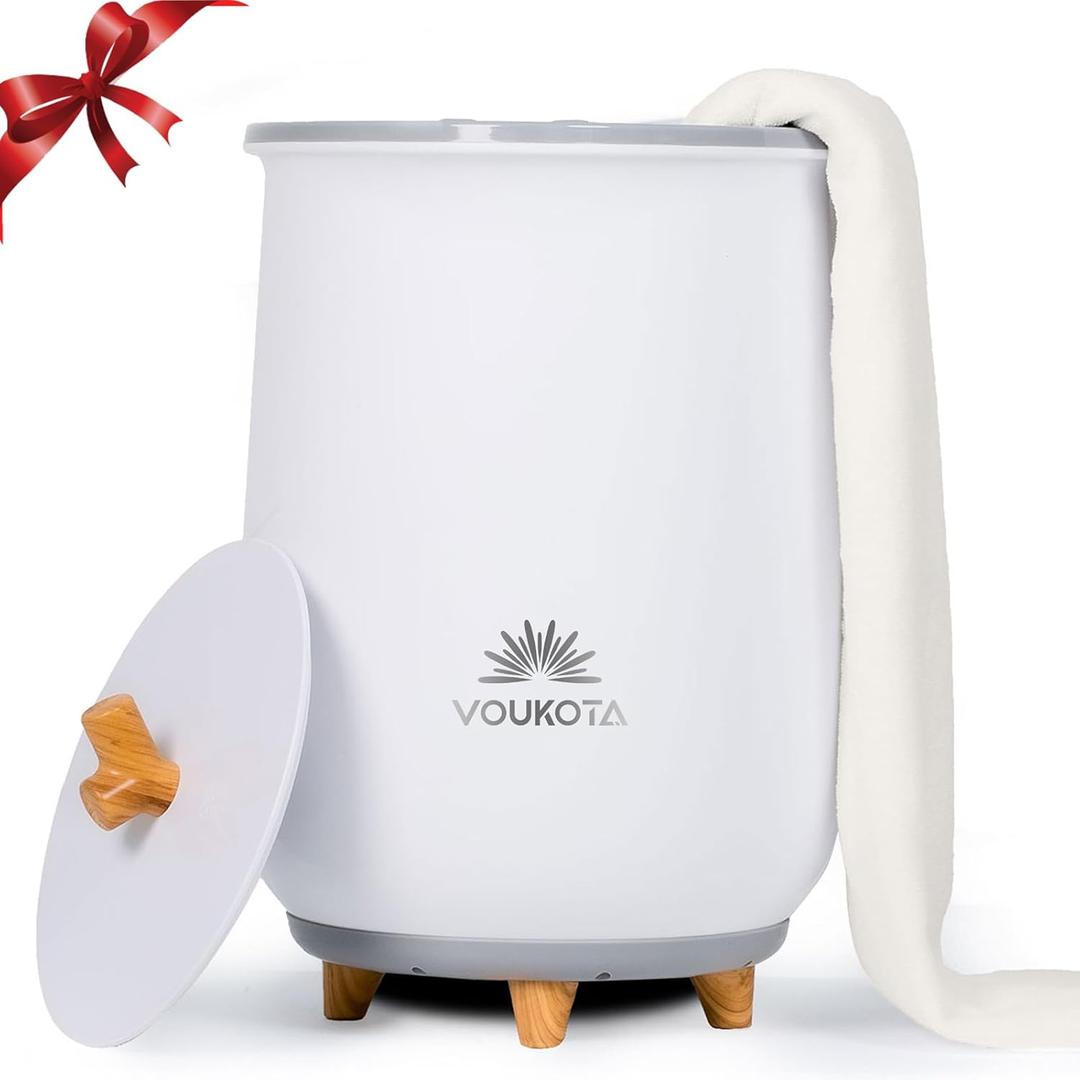 Towel Warmers for Bathroom, 20L Luxury Towel Warmer with Auto Shut Off, Heat Timer 20/40/60/90 Min Adjustable, 3 Heating Temperature Select, Idea for Any Occasion