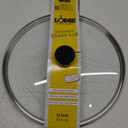 Lodge Round Tempered Glass Lid - Versatile Glass Lid for 12 Inch Skillets, Pans, and Dutch Ovens - Dishwasher Safe and Oven Safe up to 400 - 12 Inch