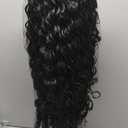 G&T Wig Headband Wigs for Black Women Wet and Wavy Headband Wig Curly Wave Synthetic Wigs Glueless Heat Resistant Long Wigs for Daily Party Use (24 inches)
