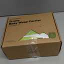 KeaBabies Baby Wrap Carrier Ring Sling  Easy to Wear, Adjustable DLite Baby Carrier Newborn to Toddler, Infant Carrying Shirt, Hands Free Bonding, Breathable Fabric Wearing Wrap (Forest)