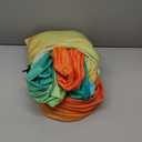 Sensory Swing, Indoor & Outdoor Sensory Swing for Kids & Adults, Double Layer Therapy Cuddle Swing for Kid with Autism, Holds up to 300lbs (Orange)