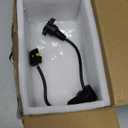 4 Inch LED Fog Lights Round White Compatible with Jeep Wrangler JK Unlimited JKU 2007-2018, DOT Approved Front Bumper Offroad Fog Lamps Assembly Replacement - Pair