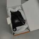 Space Heater, Portable Electric 500W PTC Ceramic Heaters for Indoor Use, Efficient Fast Heating, Tip-Over & Overheat Protection, Quiet Small Mini Desk Heater for Bathroom Home Office Bedroom (Black)