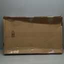 Large Poly Cutting Board, 18x12 Inch Black, 3/4" Thick, BPA Free and Dishwasher Safe