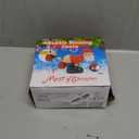 Xmas Bubble Machine with Unique Design, Prank Effect, Xmas Figure Bubble Makers, Bubble Blowing Machine Fun for Parties, Family Gatherings, and Celebrations