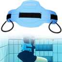 Swim Floating Belt, Water Aerobics Swimming Belt with Fixing Straps,Jogger Floatation Aid Buoyancy Belt for Swimming Pool Fitness and Fitness Workout Therapy (Regular Size, Blue)