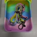 JCHPINE Silicone Cover Case for Bitzee Interactive Digital Pet and Case, Protective Skin Sleeve for Bitzee Virtual Electronic Pets Accessories (for Original 15 Animals) (Rainbow)