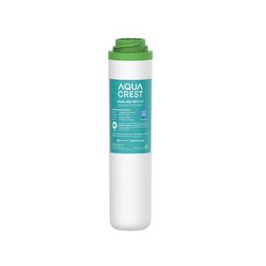AQUACREST FQK2J Under Sink Water Filter, Replacement for GE FQK2J, ANSI 42 372 Certified, 1320 Gallons Dual Flow Drinking Water Replacement Filters