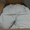 ACCURATEX Duvet Insert Super King Comforter 120x120- Fluffy Down Alternative Fill Hotel Collection Comforter,Lightweight Soft All Season Duvet Insert with Corner Tabs - Machine Washable,White